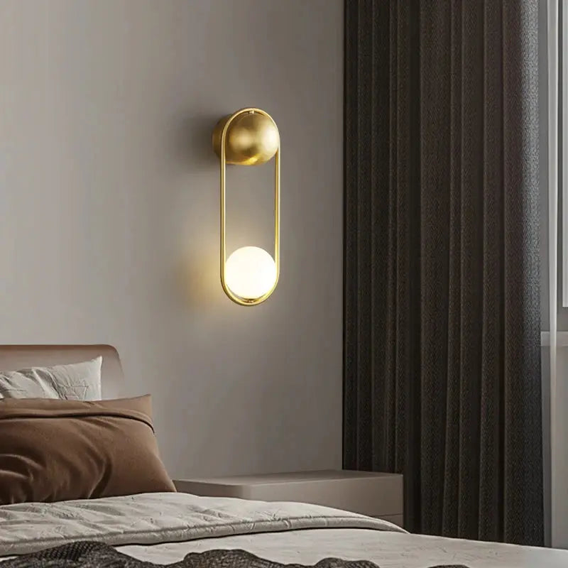 Minimalist U-shaped Wall Lamp — alternate product view 4