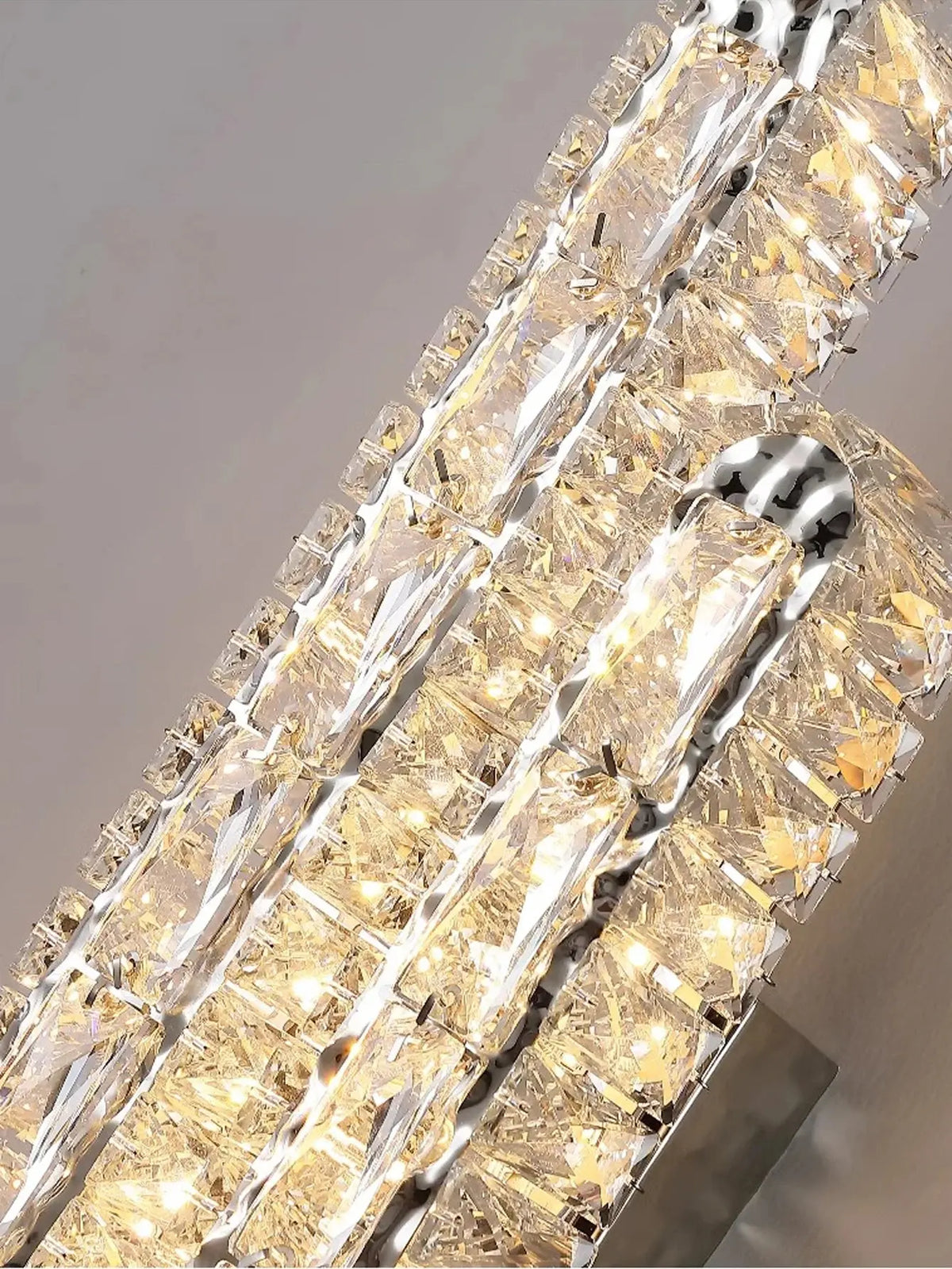 Double Row Crystal Wall Light — alternate product view 4