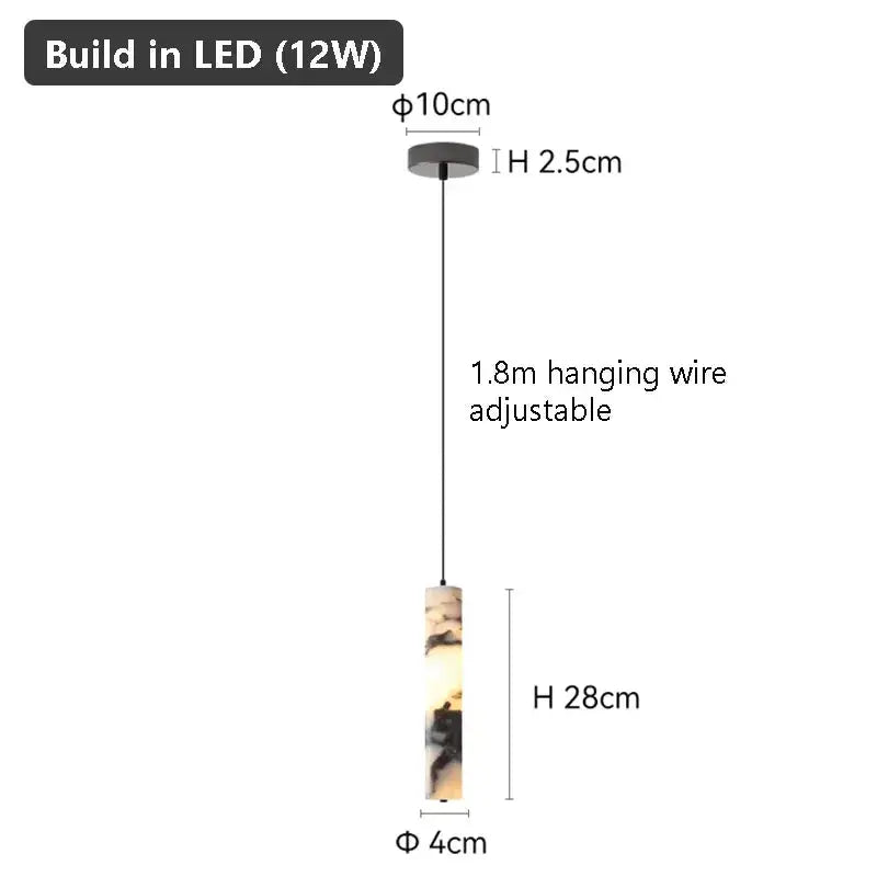 Luxury Black Marble Wall Sconce — alternate product view 9