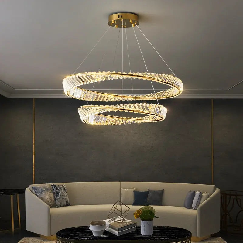 Crystal Led Chandelier — alternate product view 5