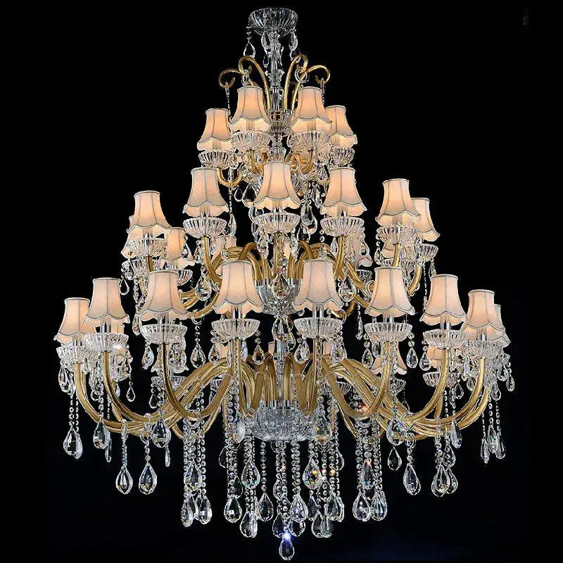 Banquet Hall Hallway Hotel Chandeliers — alternate product view 2