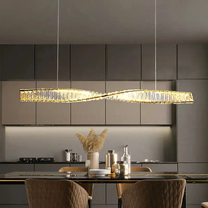 One Spiral Luxury Chandelier — product view