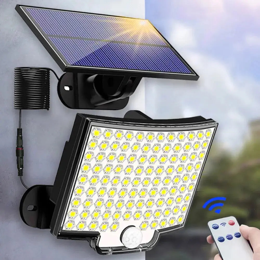 Outdoor Waterproof 106 LED Solar Light — alternate product view 1