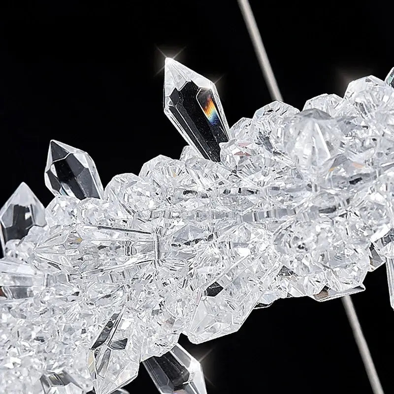 Modern Ice Cone Chandelier — alternate product view 3