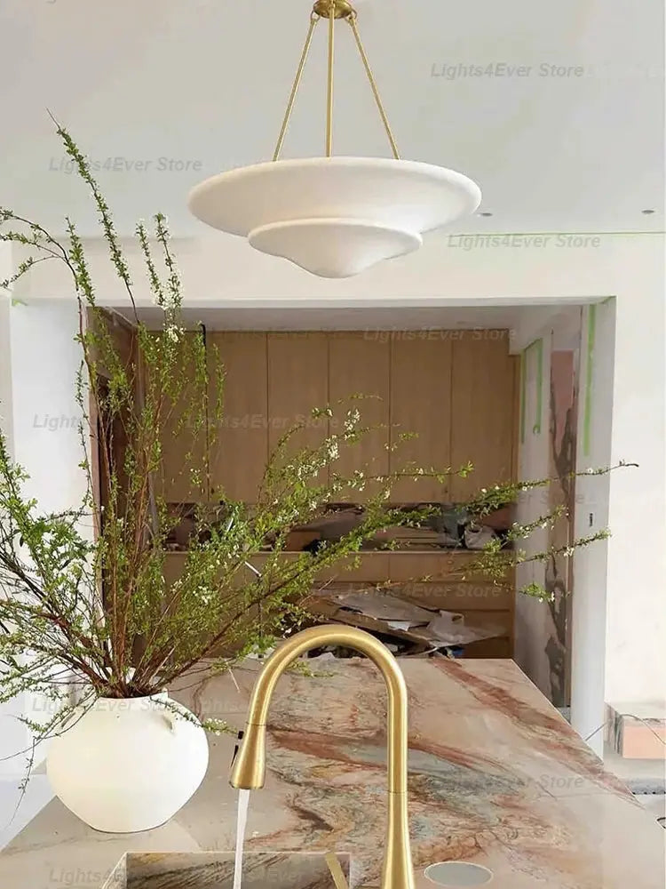 Plaster Shade Chandelier — alternate product view 5