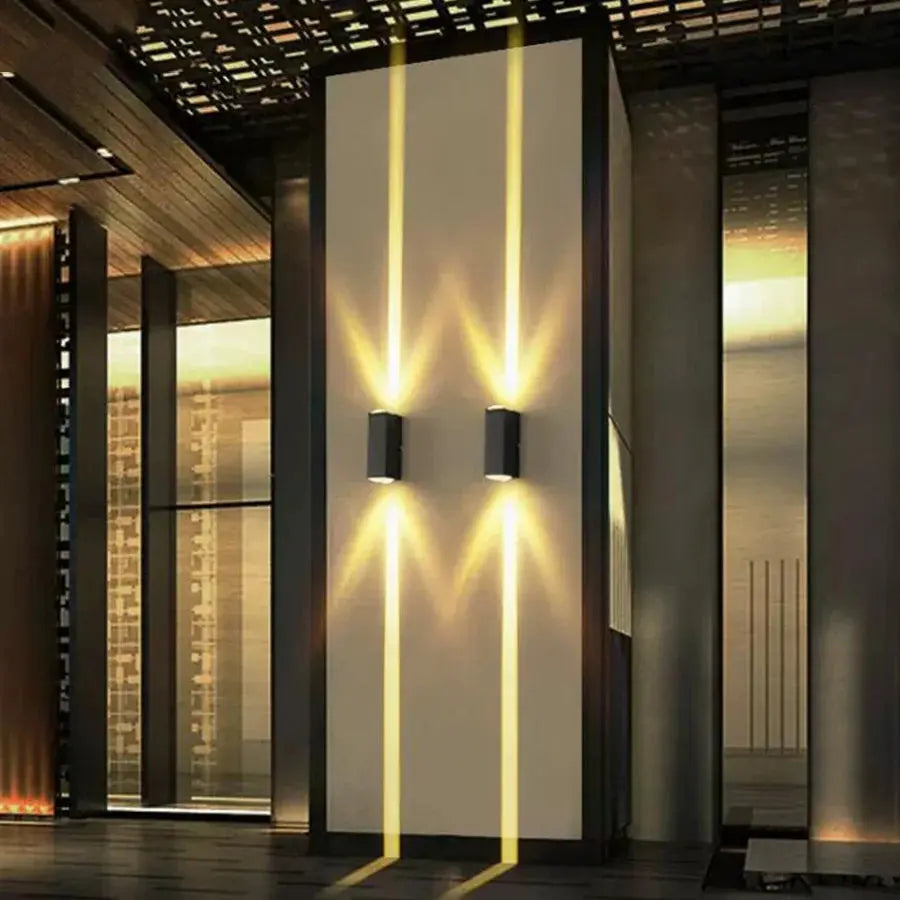 Waterproof LED Up Down Garden Wall Light — product view