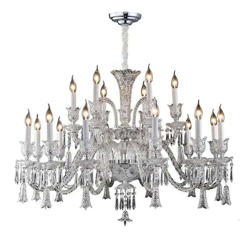 Living Room Lighting Luxury K9 Crystal Chandelier — alternate product view 1