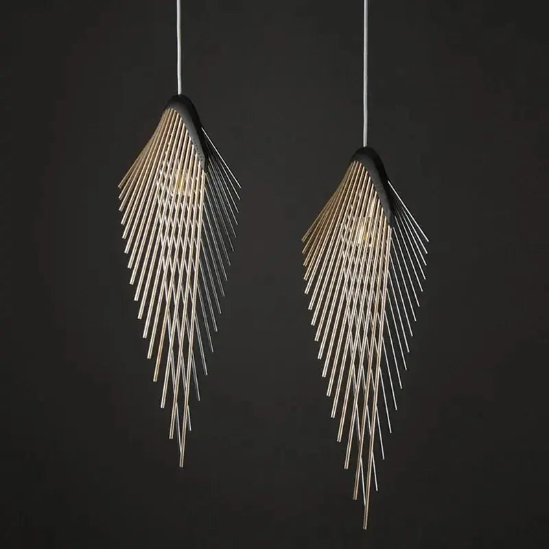 Nordic Unique Bird's Wing Pendant Lights — alternate product view 1