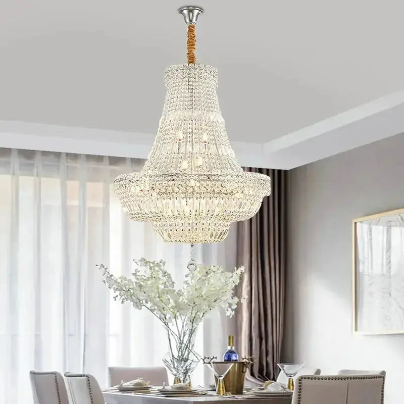 Crystal Modern Chandelier — alternate product view 4