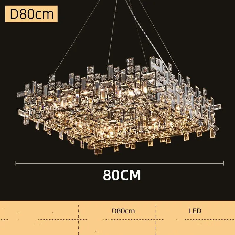 Luxury Villa Duplex Designer Chandelier — alternate product view 9