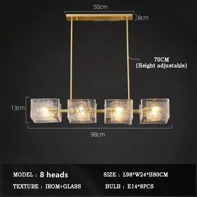 New Creative Crystal Chandelier Modern Chandelier — alternate product view 13
