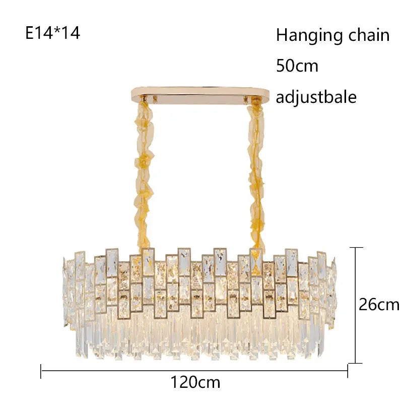 Postmodern Luxury Chandelier Suspend Lighting Fixtures — alternate product view 13