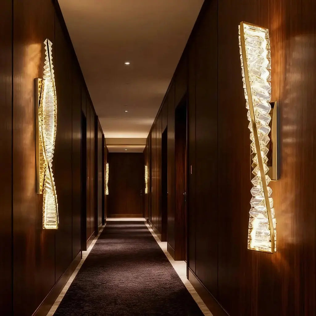 Luxury Italian Crystal Wall Sconce — alternate product view 2