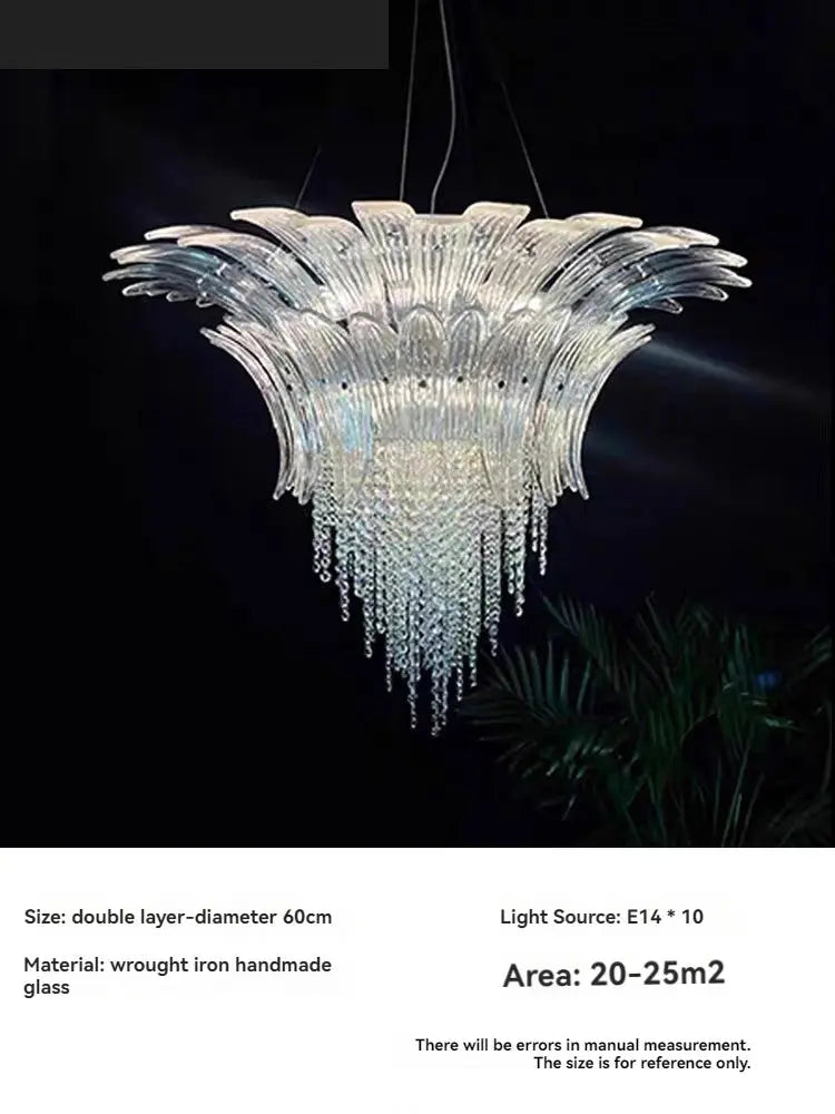 Modern Elegant Foyer Chandelier — alternate product view 5