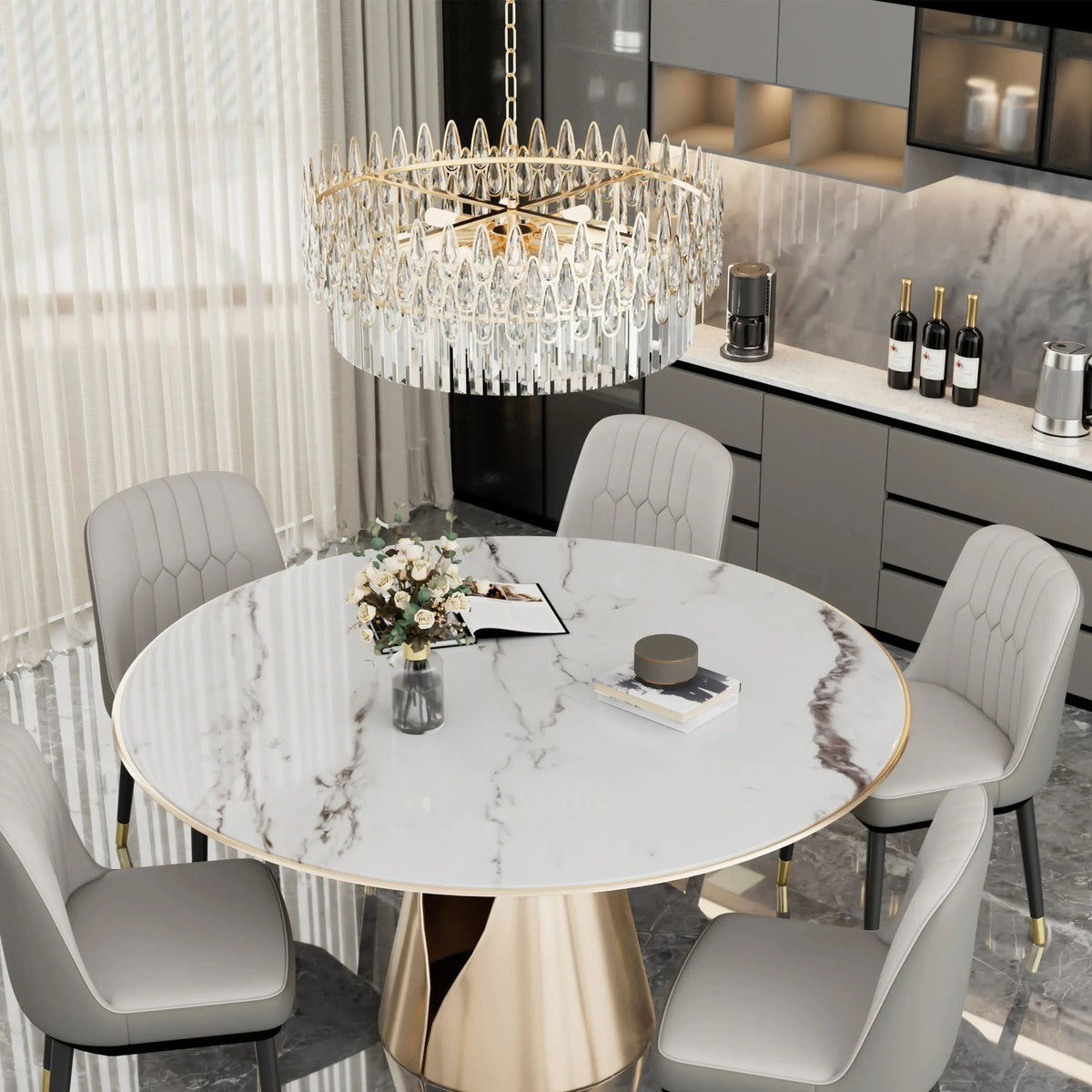 Luxurious Crystal Chandeliers — alternate product view 2