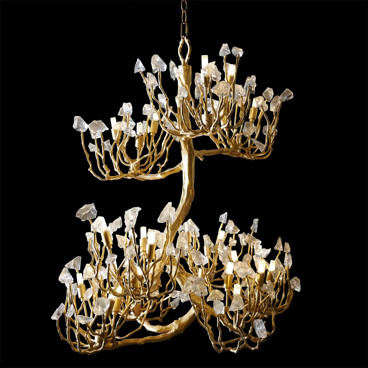 Postmodern Handmade Copper Chandelier — alternate product view 3