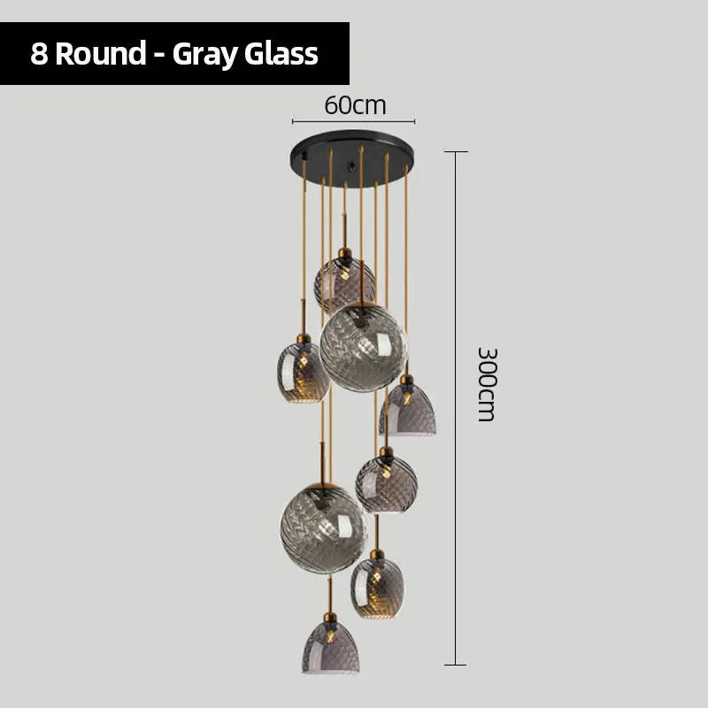 Modern Glass Pendant Lights — alternate product view 12