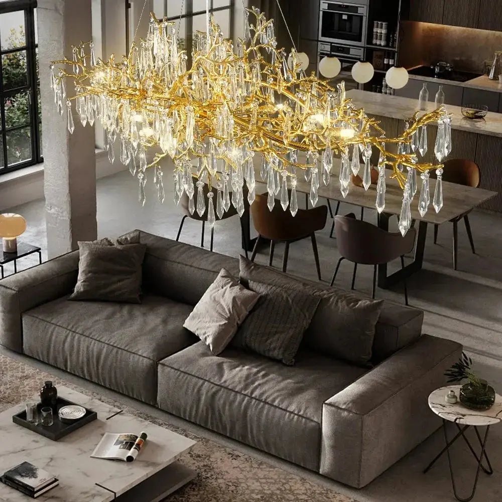 Luxury Modern Raindrop Chandeliers — alternate product view 3