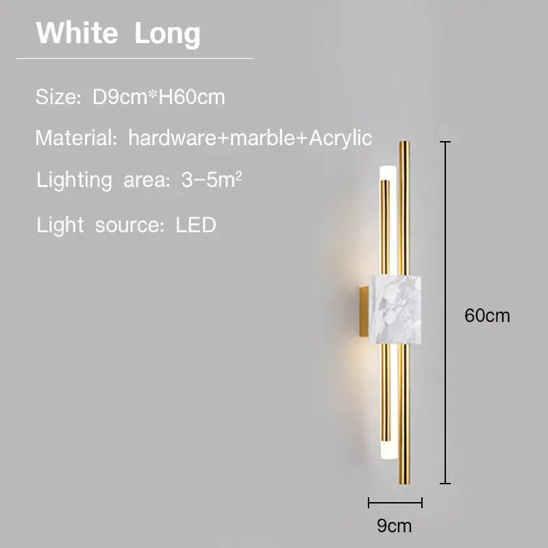 Modern Marble Led Wall Lamp — alternate product view 10