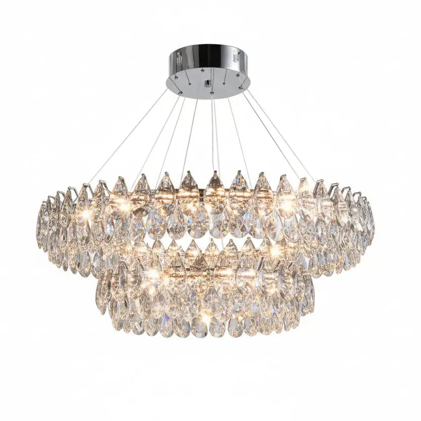 Luxury Crystal Bedroom Chandelier — alternate product view 1