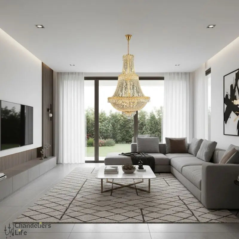 Palace Empire Crystal Luxury Chandelier — alternate product view 5