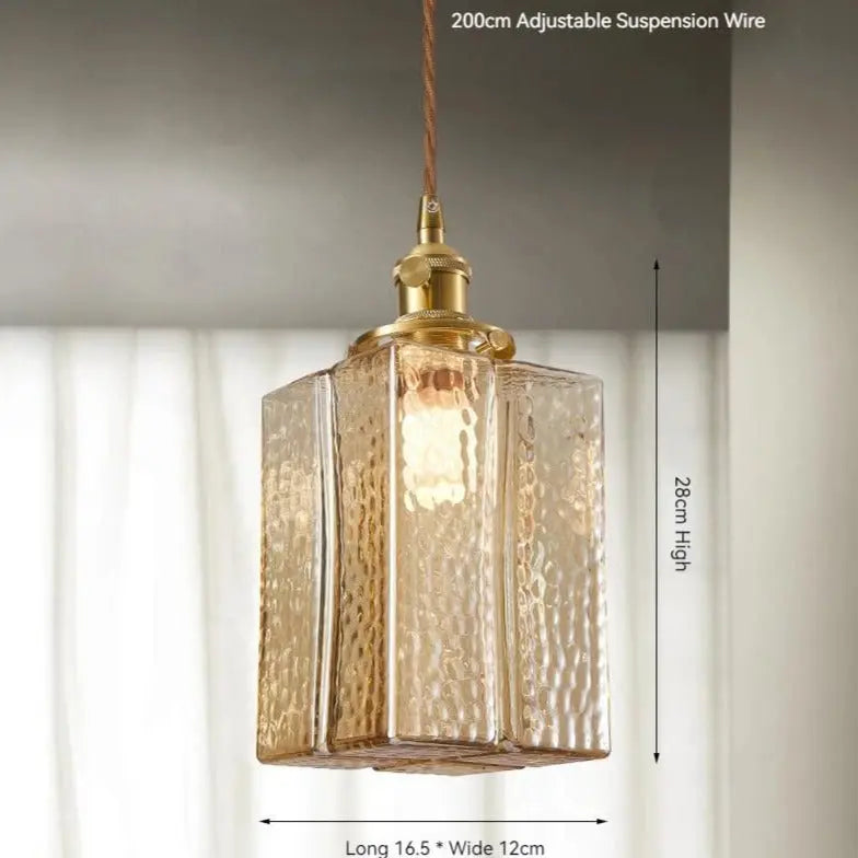 Japanese Pendant Lamp Amber — alternate product view 4