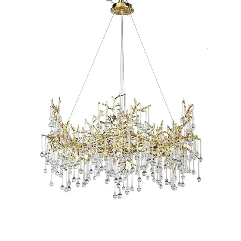 Luxury Crystal Led Tree Branch Chandelier — alternate product view 1