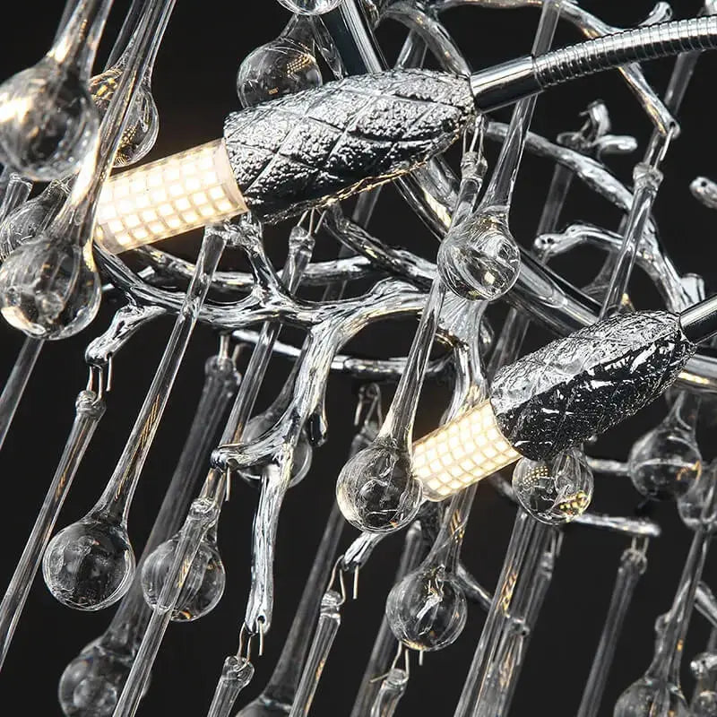 Luxury Crystal Led Tree Branch Chandelier — alternate product view 6