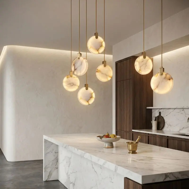Luxury Natural Stone Pendant Lamp — product view