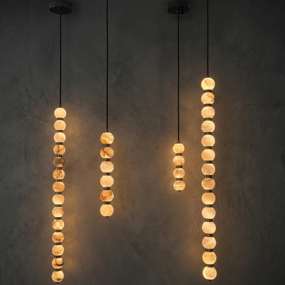 Moon Alabaster Pendant Light — product view