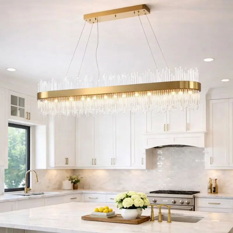 Living Room Luxury Modern Crystal Chandeliers — alternate product view 2