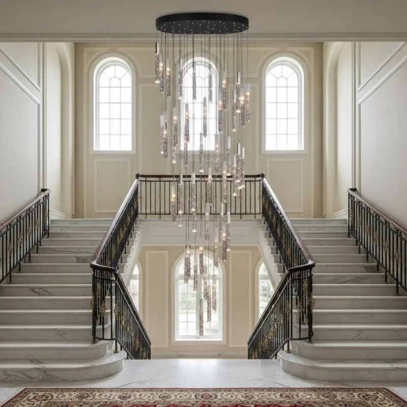 Modern Loft LED Chandelier — alternate product view 2