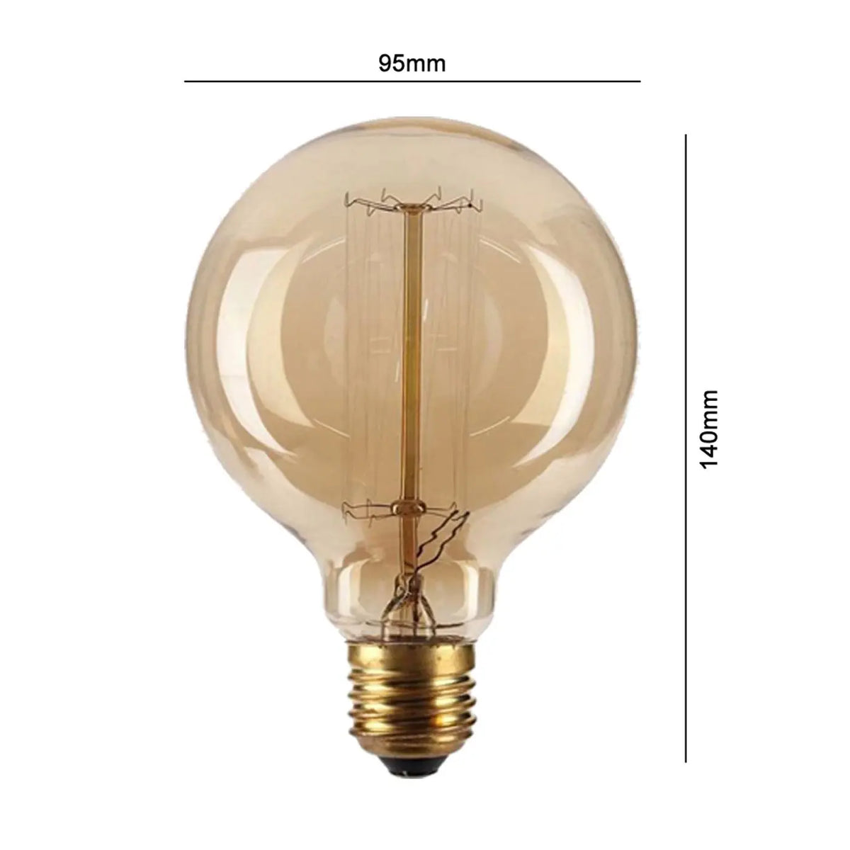E27 Industrial Antique Style Light Bulb — alternate product view 6