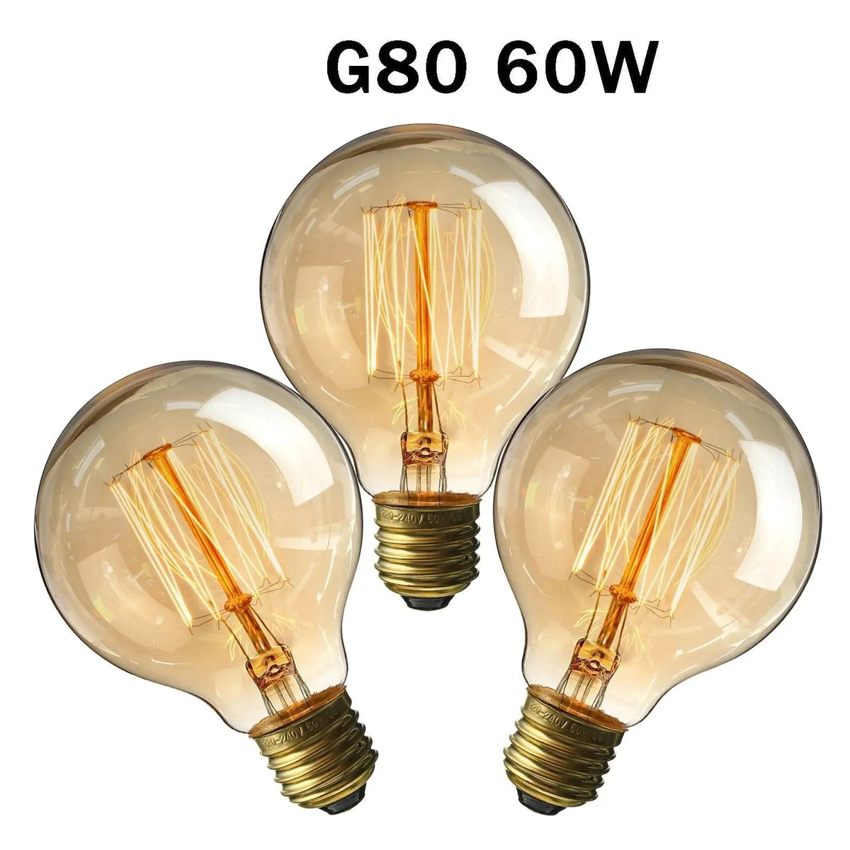 E27 Industrial Antique Style Light Bulb — alternate product view 7