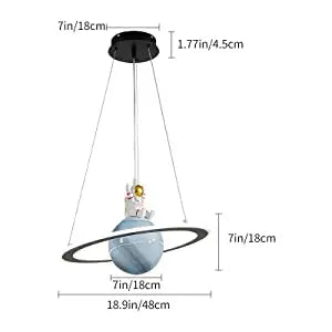 Astronaut Pendant Chandelier — alternate product view 9