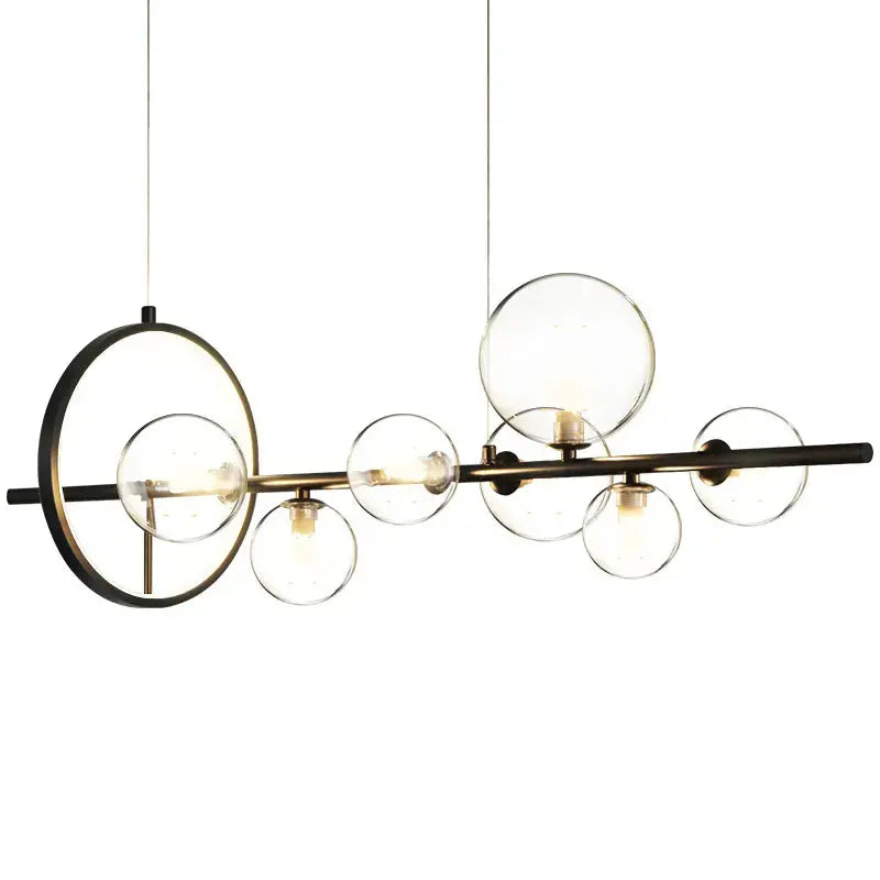 Creative Glass Bubble Ball Chandelier — alternate product view 1