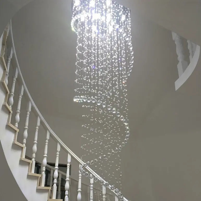LED Spiral Hanging Light Fixture — alternate product view 5