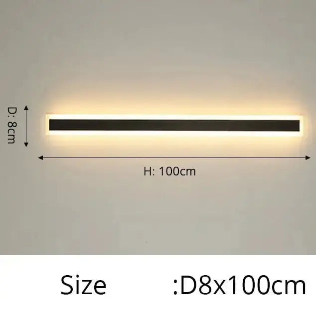 New Nordic Modern Outdoor Wall Lights — alternate product view 13