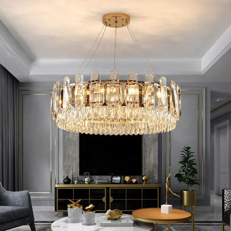 Large Crystal Chandelier — product view