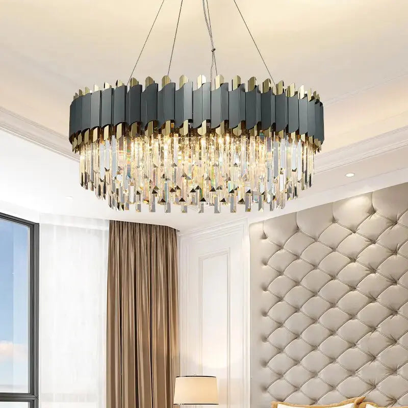 New Modern Crystal Luxury Pendant Chandelier — alternate product view 5