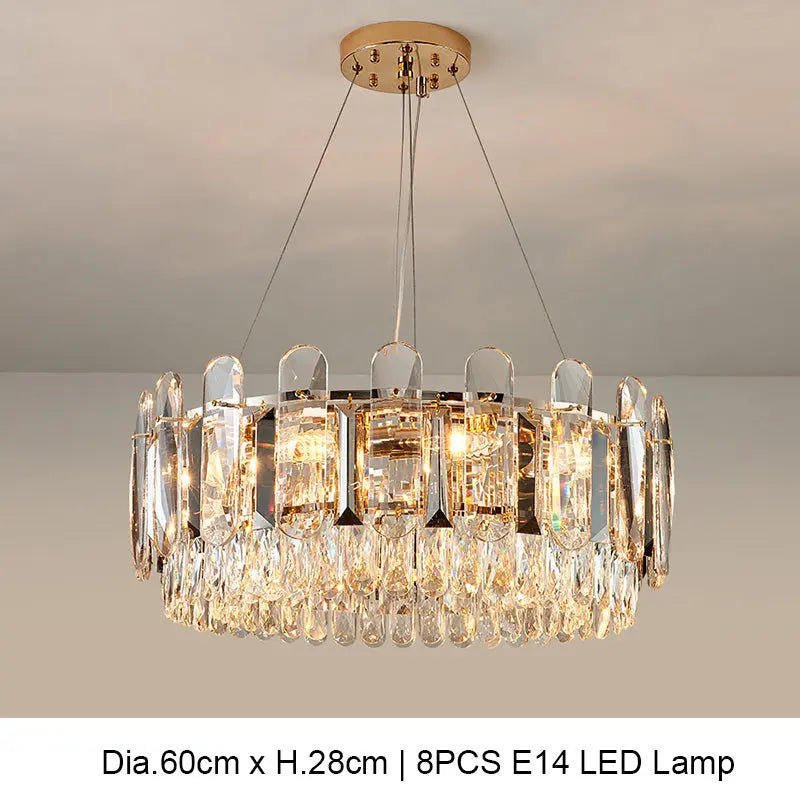 Large Crystal Chandelier — alternate product view 11
