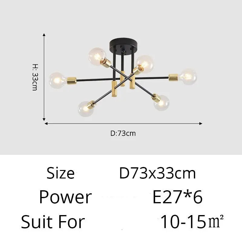 Scandinavian Pendant Fixture — alternate product view 9