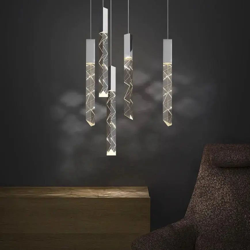 Modern Loft LED Chandelier — alternate product view 8
