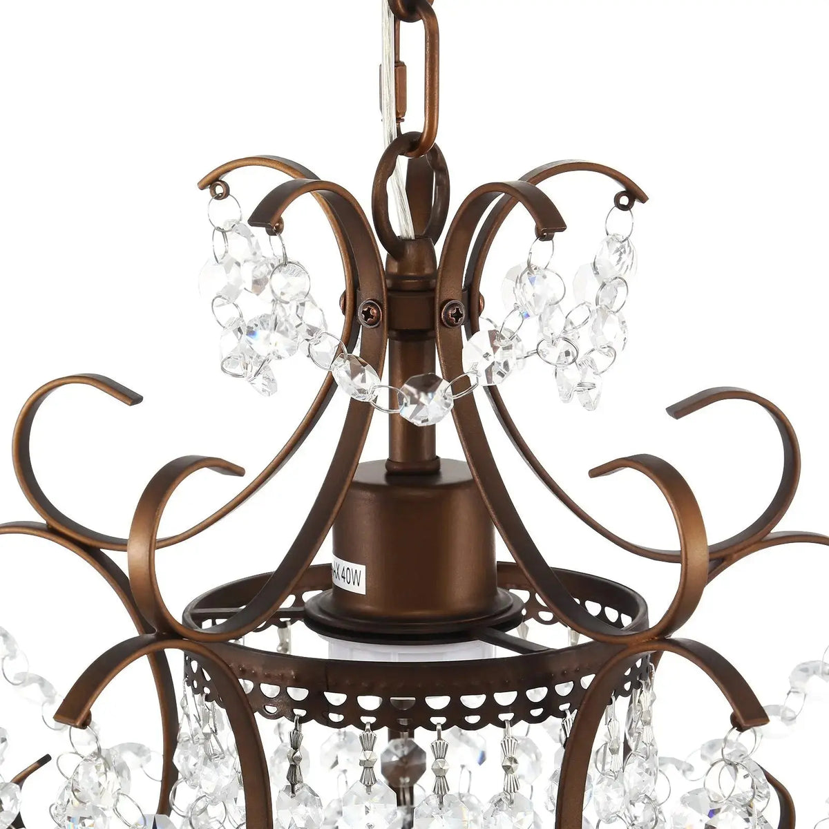 Unique Geometric Pendant Chandelier — alternate product view 4