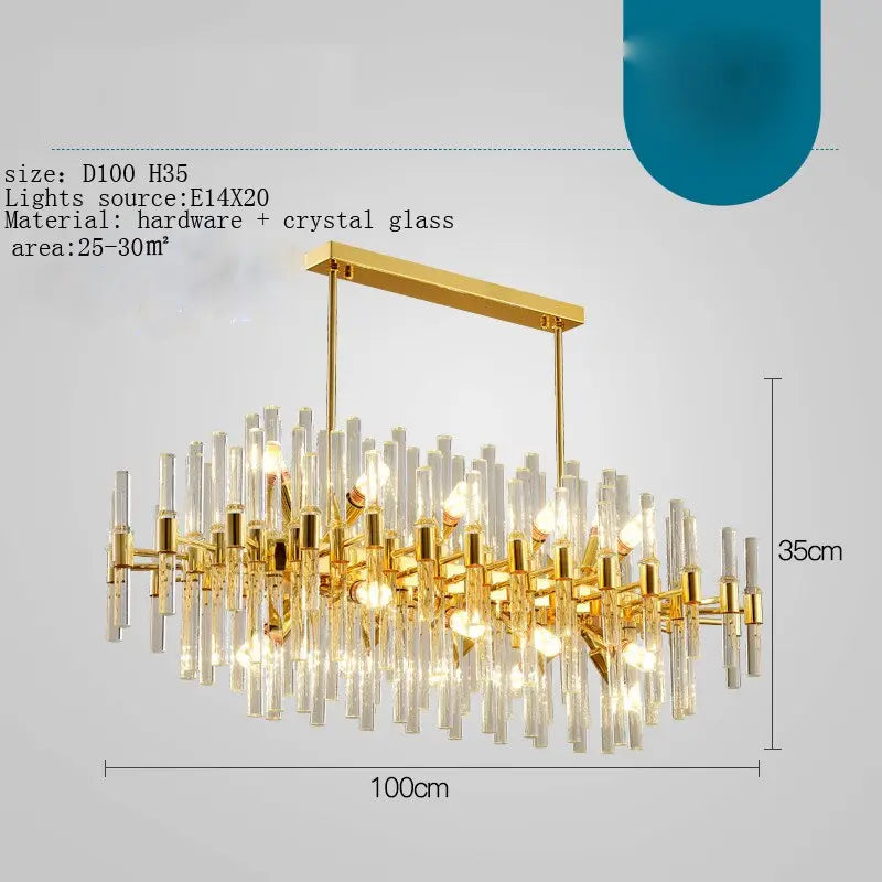 Simple Post-modern Chandelier — alternate product view 14