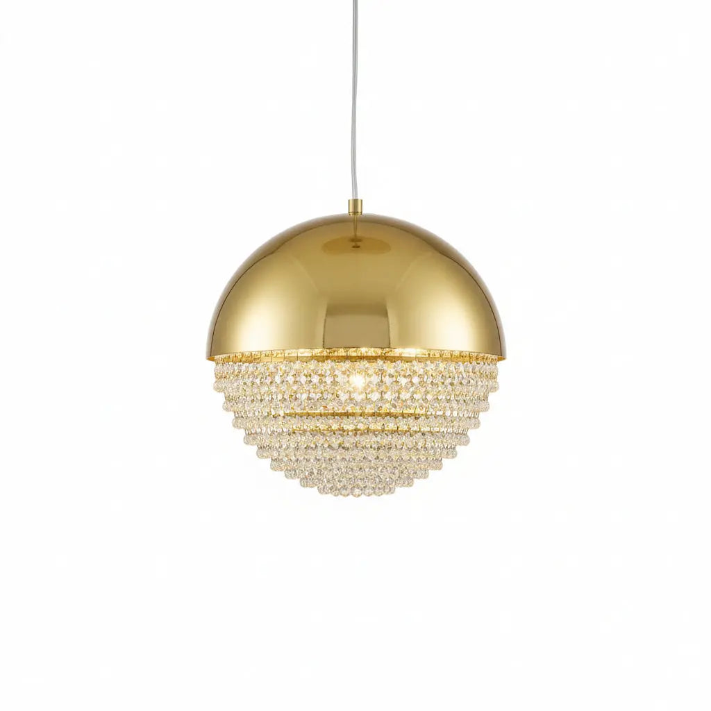 Gold Iron Luxury Retro Living Room Fashion Chandelier — alternate product view 1