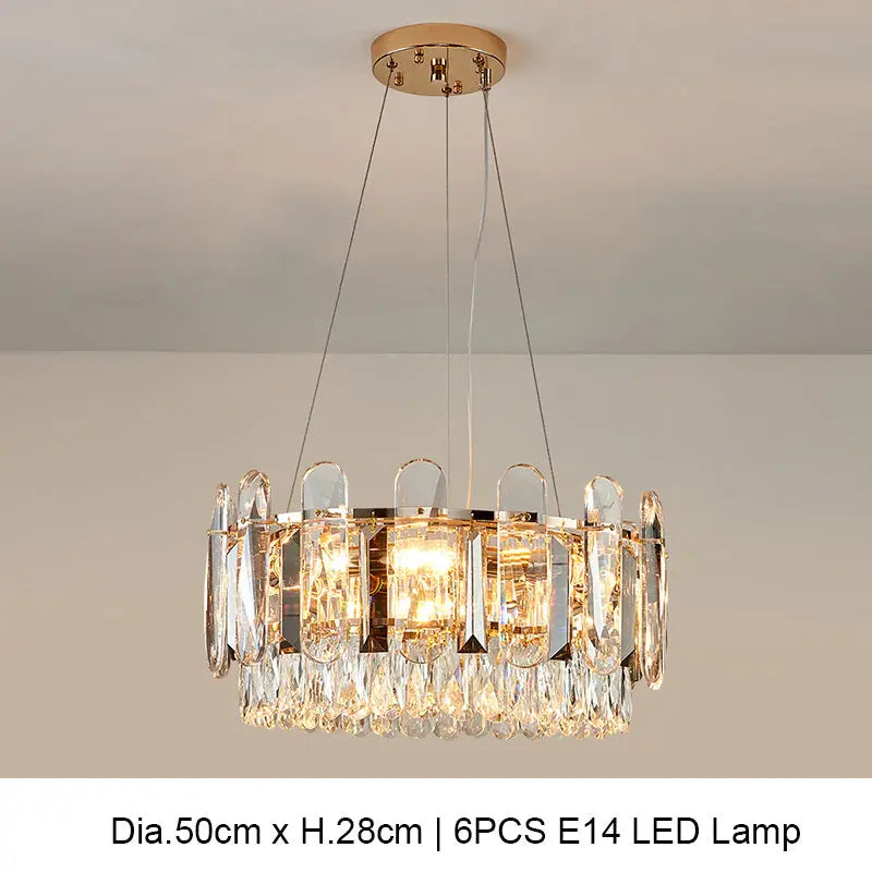 Large Crystal Chandelier — alternate product view 10