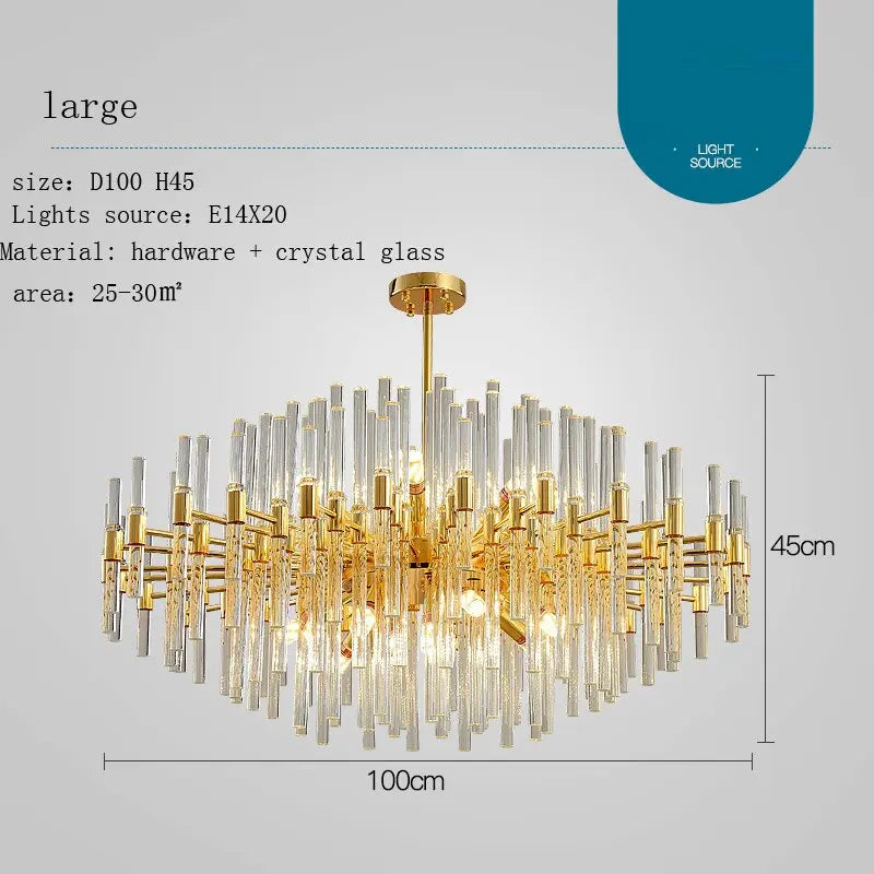 Simple Post-modern Chandelier — alternate product view 13