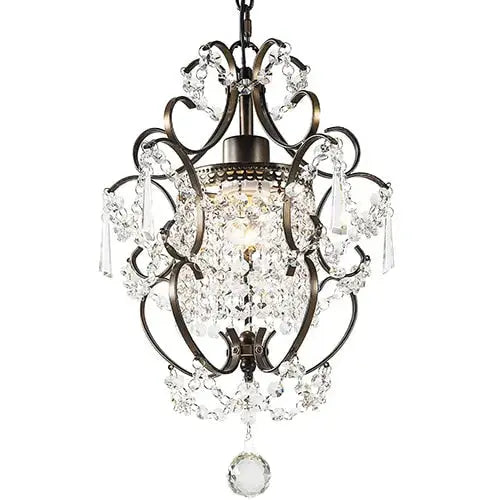 Crystal Mini Chandelier — alternate product view 2