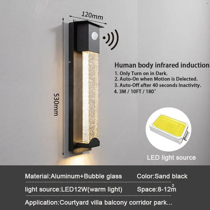 Outdoor Wall Crystal Light — alternate product view 11